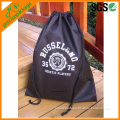 Custom printed shopping drawstring bag